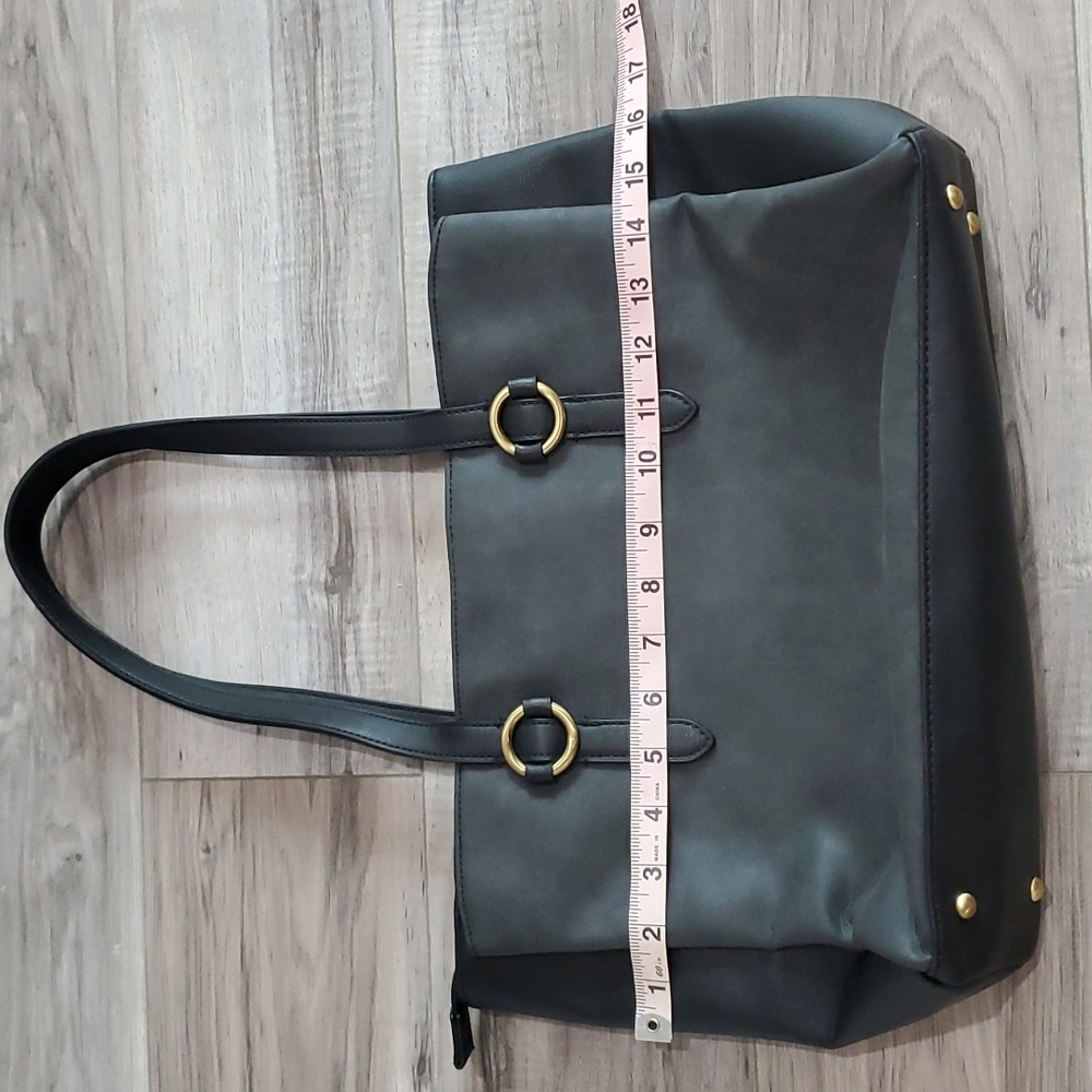 Relic By Fossil Joni Handbag. Two Tone Black/Gray - image 6